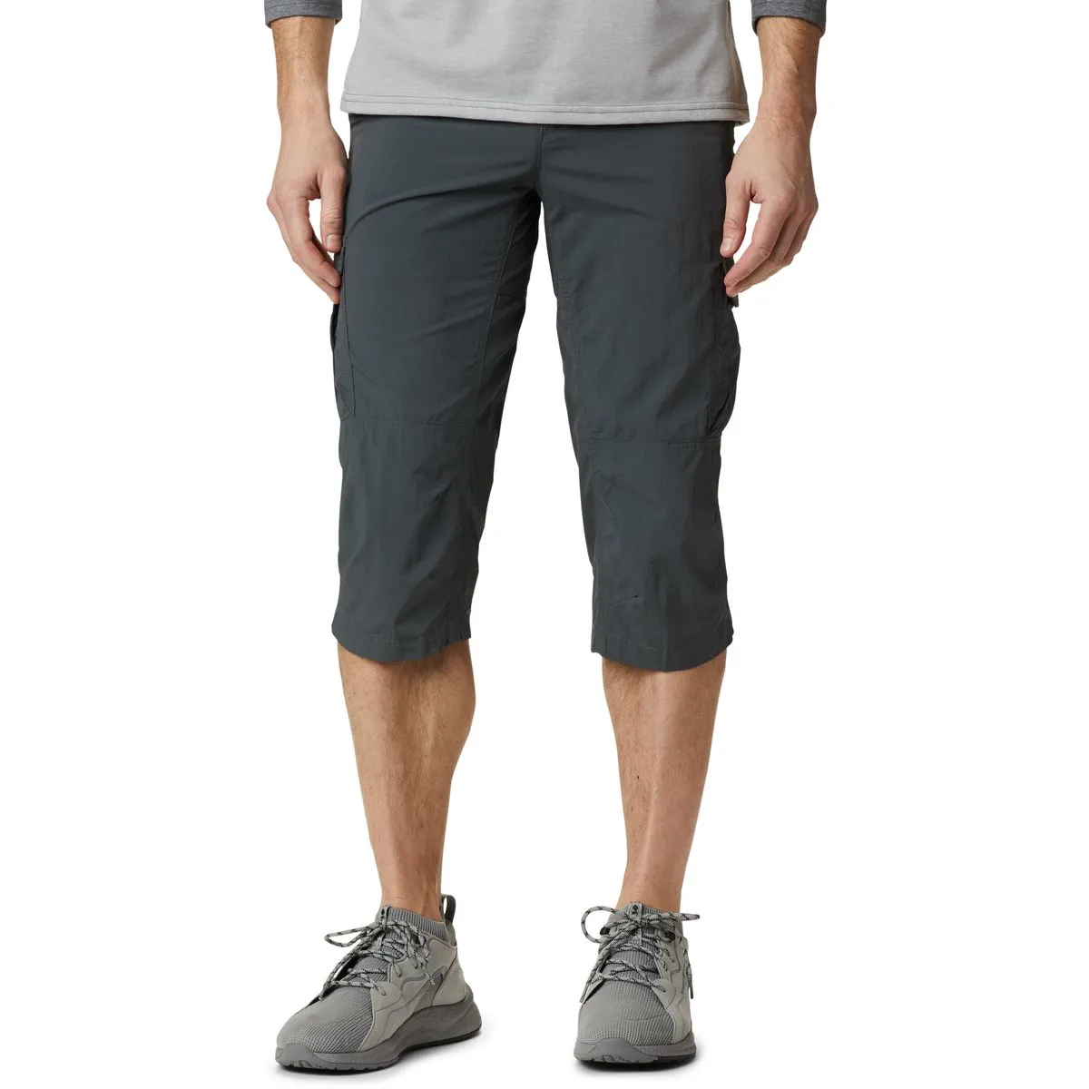 Silver Ridge II Herren 3/4-Hose, grau 34