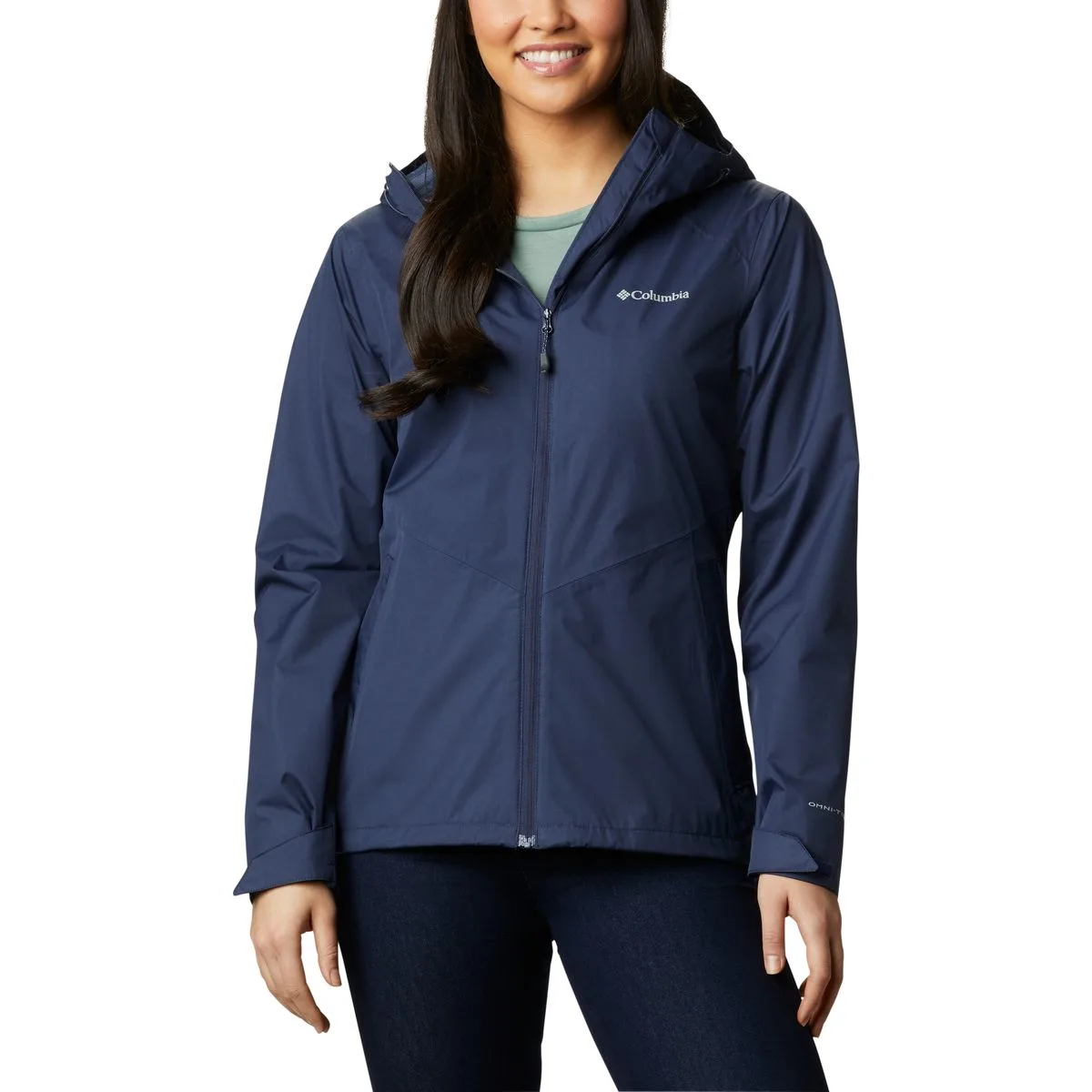 Inner Limits II Damen Regenjacke, blau S