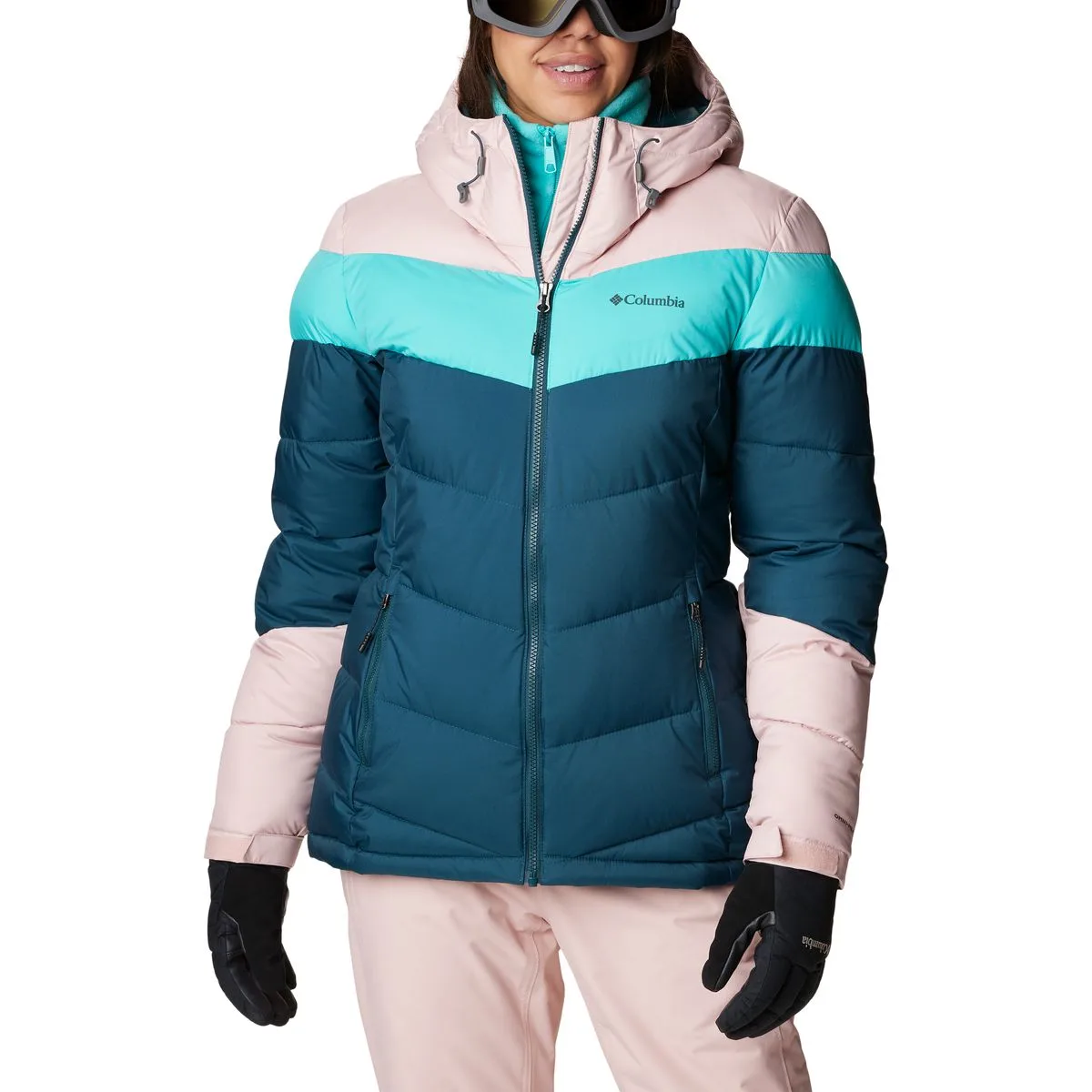 Columbia Abbott Peak Damen Skijacke, blau