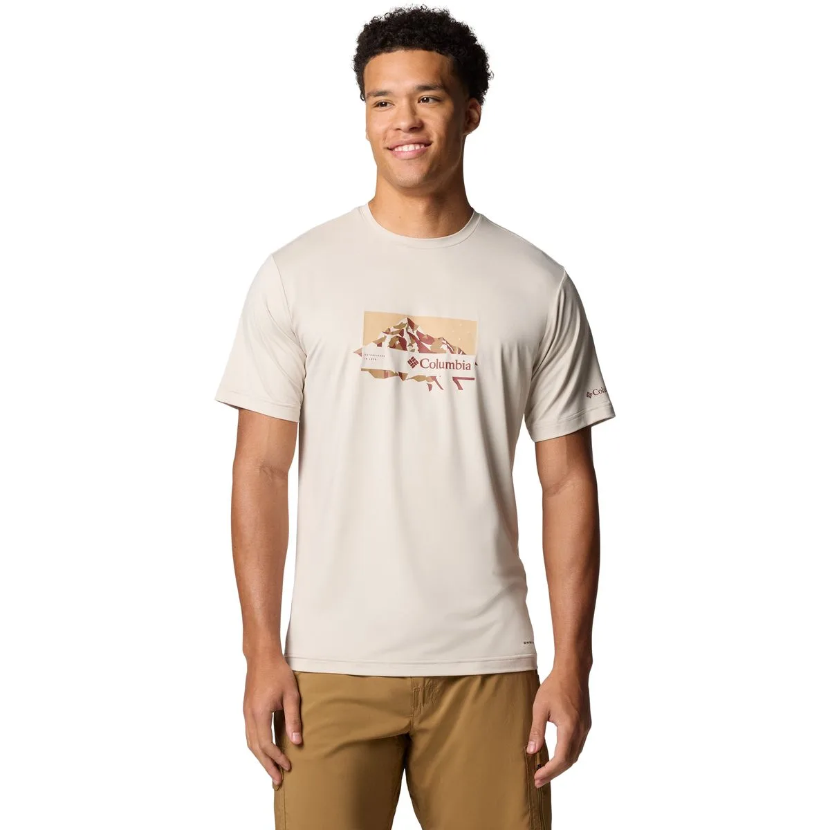 Kwick Hike Graphic Herren T-Shirt, braun M