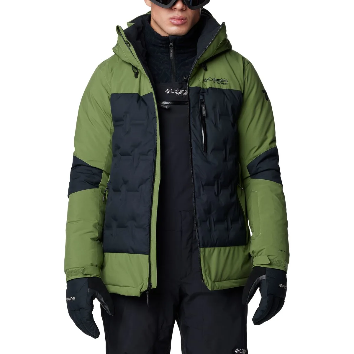 Columbia Wild Card IV Down Herren Skijacke, schwarz