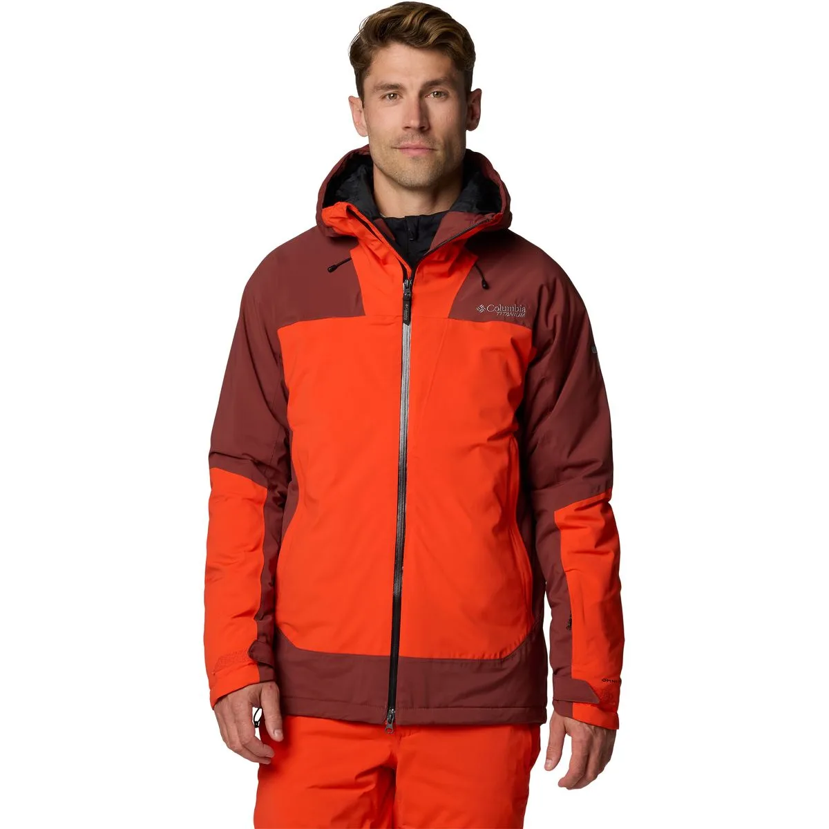 Columbia Cirque Bowl Herren Skijacke, rot