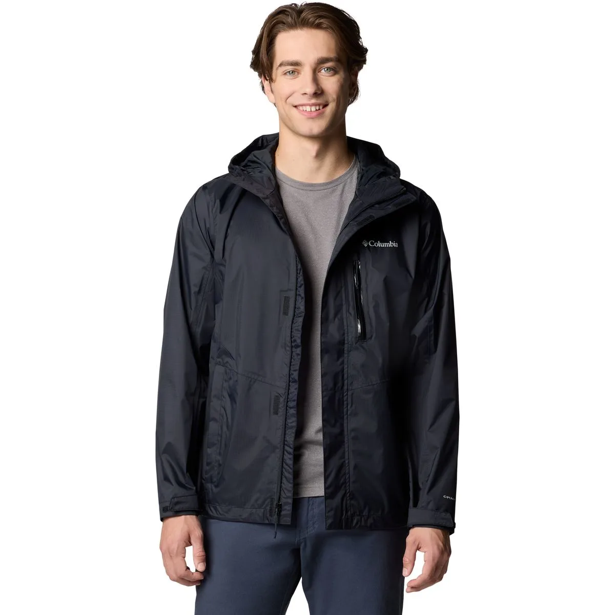 Pouring Adventure III Herren Regenjacke, schwarz XL