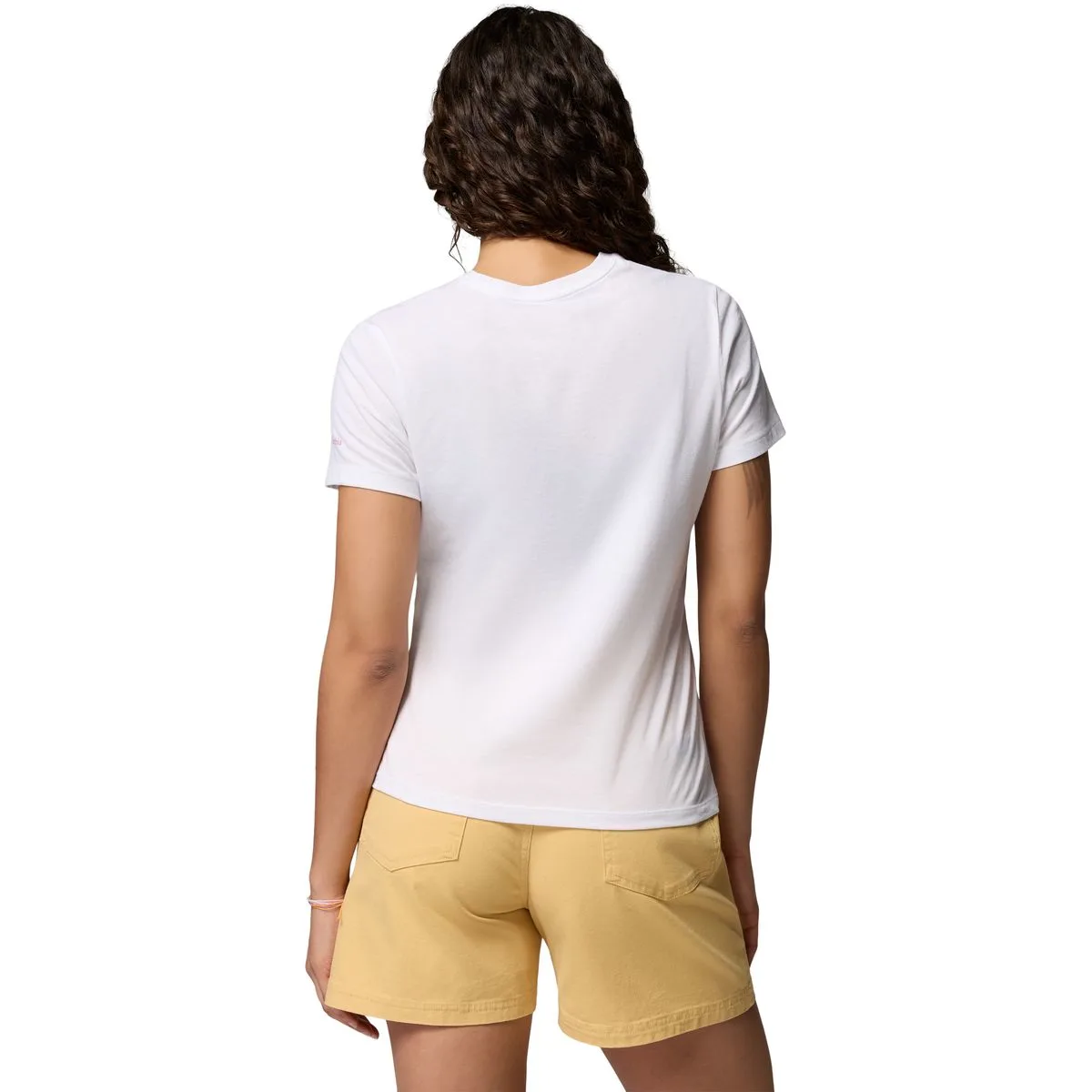 Ruby Springs Graphic Fitted Damen T-Shirt, weiß L