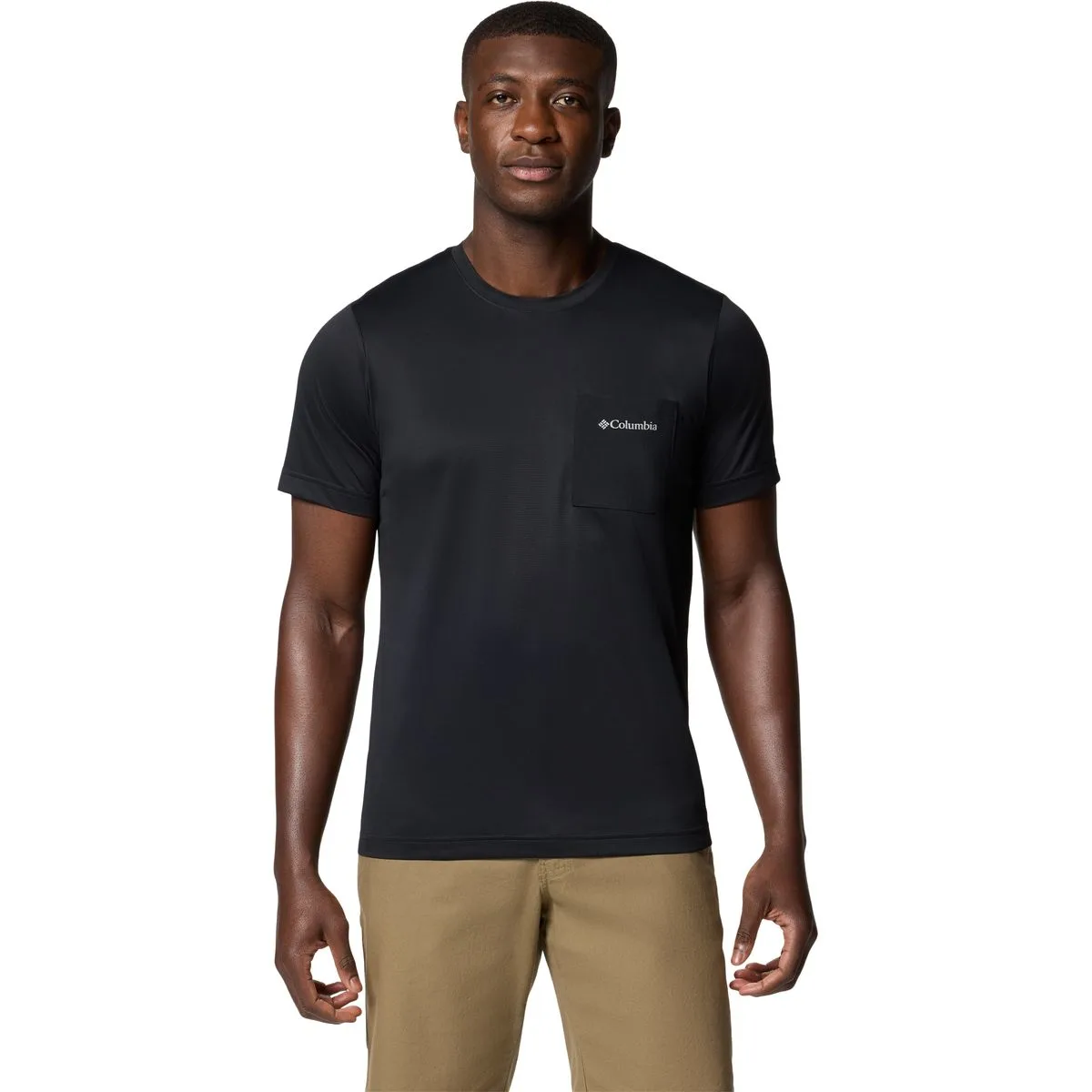 Hike Pocket Crew Herren T-Shirt, schwarz M