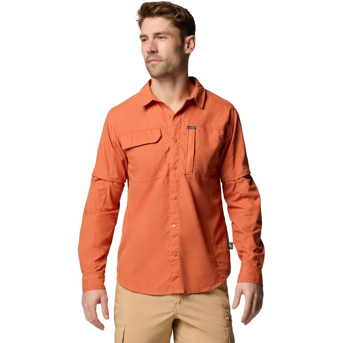 Skien Valley Herren Longsleeve, orange XL