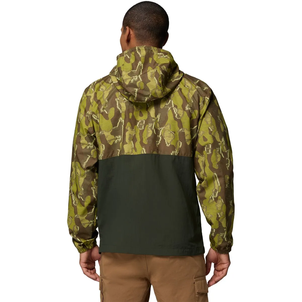 Spire Valley Novelty Herren Schlupfjacke, grün M