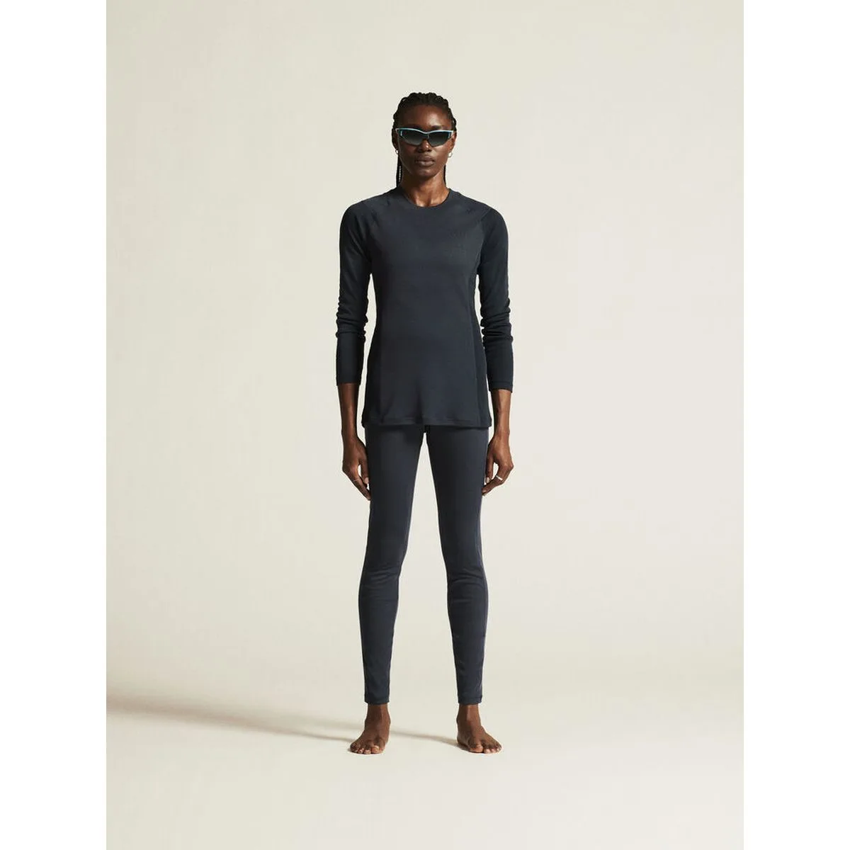 Core Warm Set Damen Unterwäsche-Set, blau L