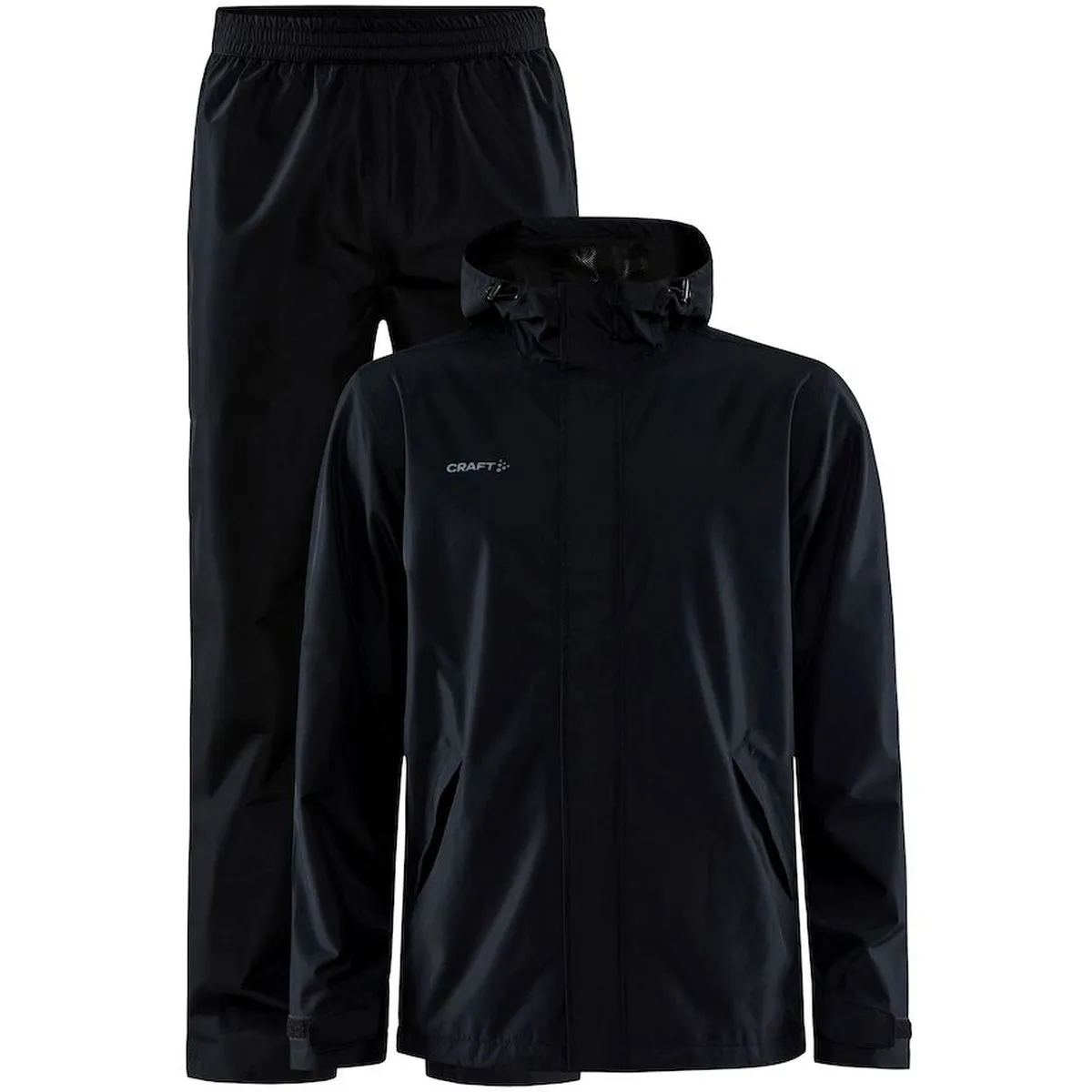 Core Explore Rain Set Herren Regenkombi, schwarz L