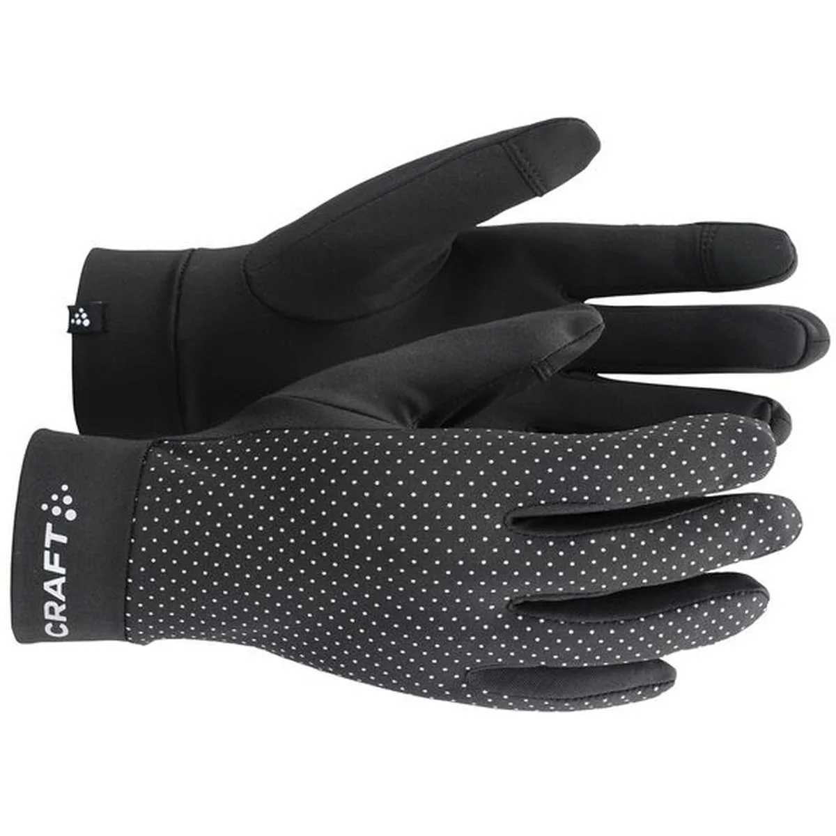 Lumen Fleece 2 Fingerhandschuhe, schwarz XL(11)