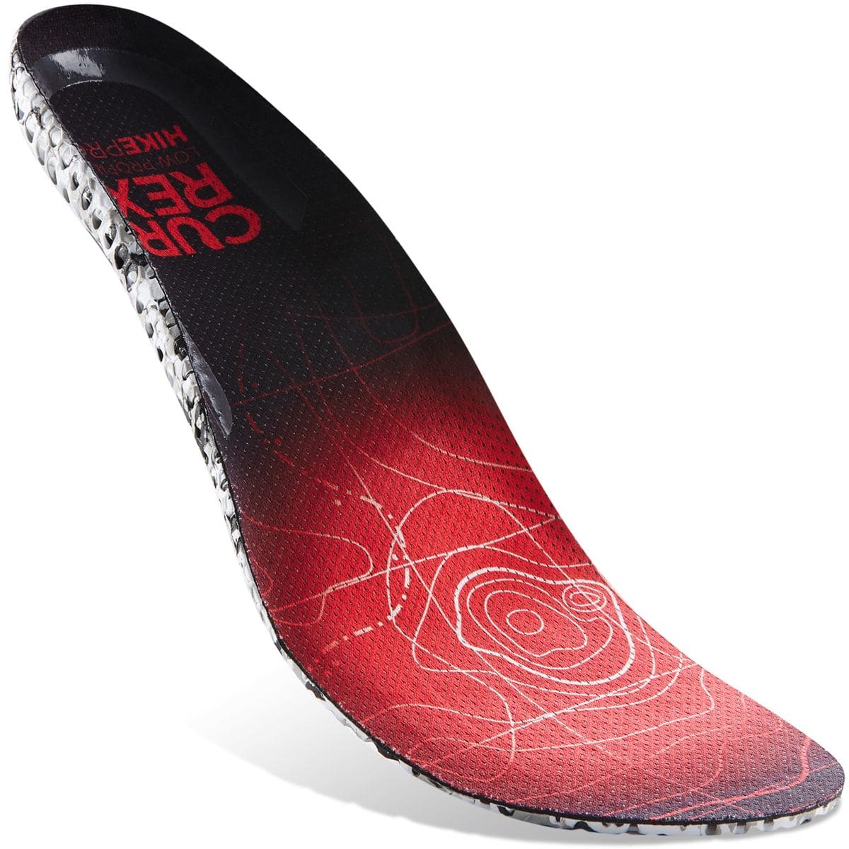 HikePro Low Einlegesohle, rot M