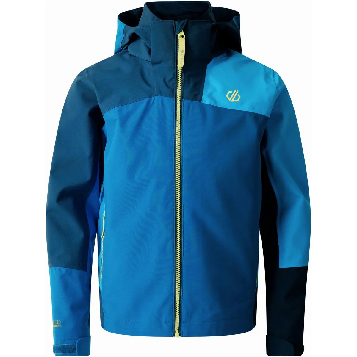 Dare2b ExploreIIt Kinder Regenjacke, blau