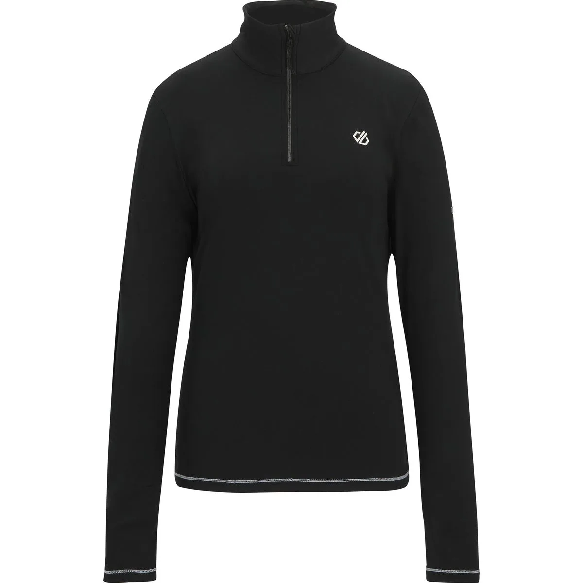 Lowline II Stretch Damen Rollkragenpullover, schwarz 42