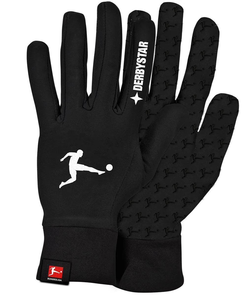 Bundesliga v22 Kinder Fingerhandschuhe, schwarz 5