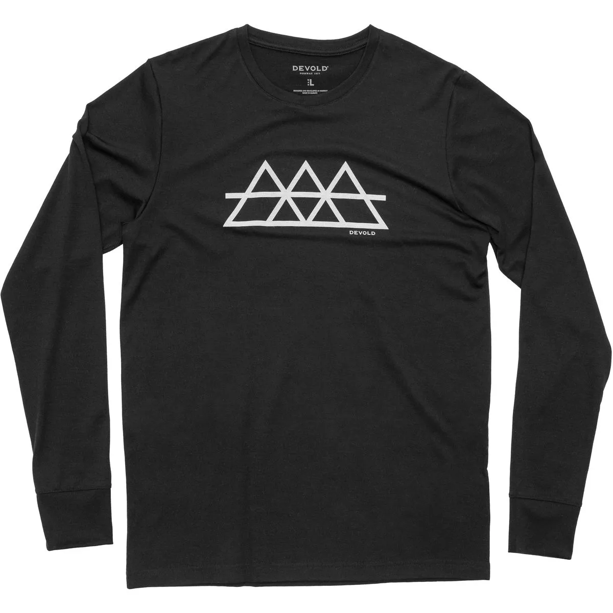 Classic "Triple" Herren Unterhemd, schwarz L