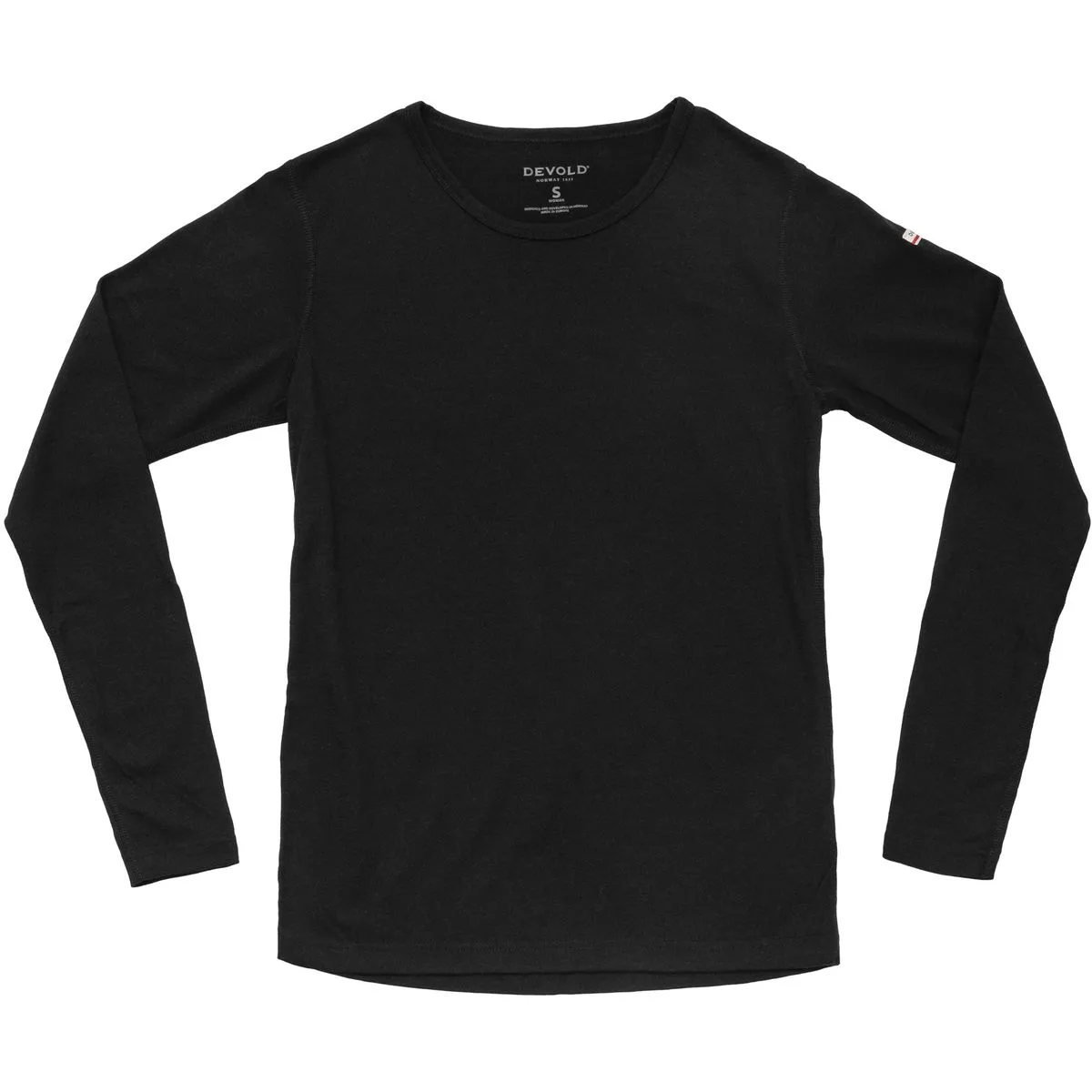 Breeze Plus Merino 200 Damen Unterhemd, schwarz XS