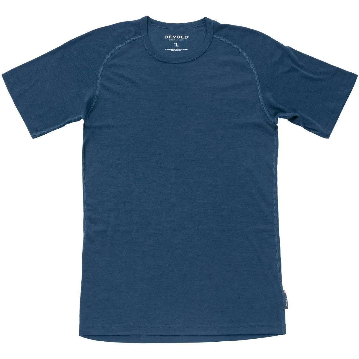 Lauparen Merino 190 Base Herren Unterhemd, blau L