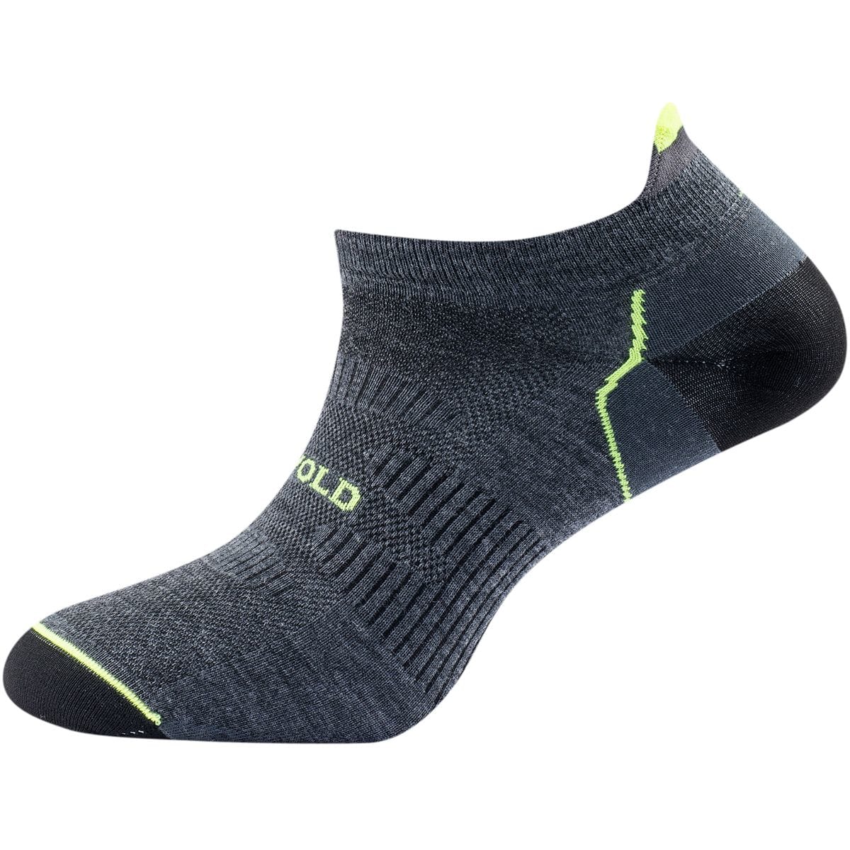 Running Merino Low Socken, grau 38-40