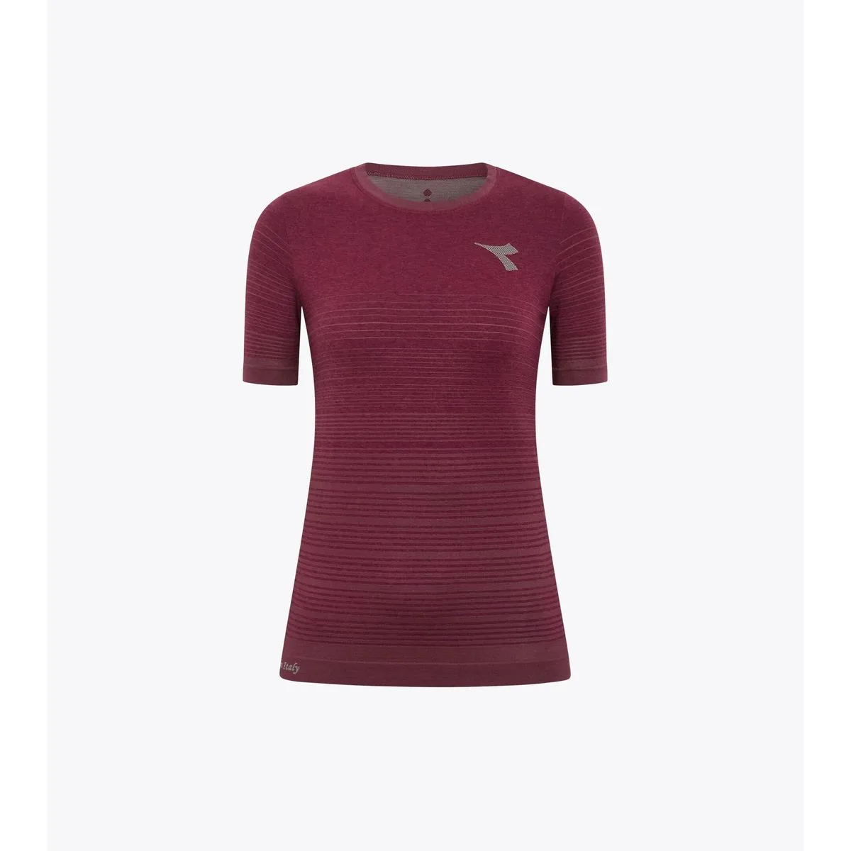 Diadora Stratouno Damen T-Shirt, rot 8054795201991