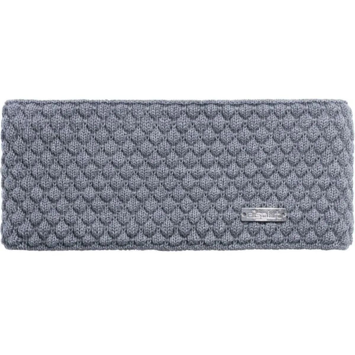 Eisglut Minal Merino Damen Stirnband, silber