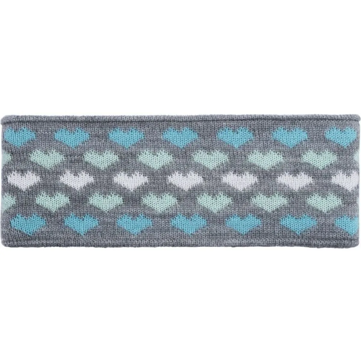 Eisglut Herzilein Stirnband, silber