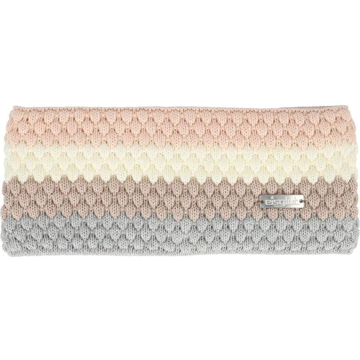 Eisglut Odelial Merino Damen Stirnband, silber