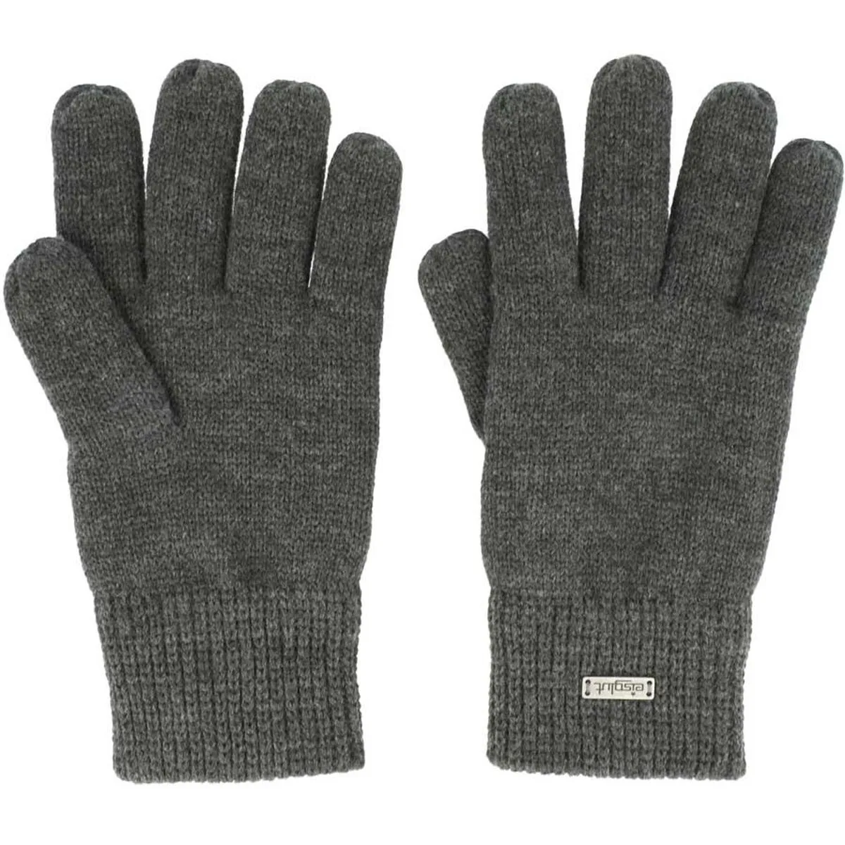 Remig Fleece Fingerhandschuhe, grau M