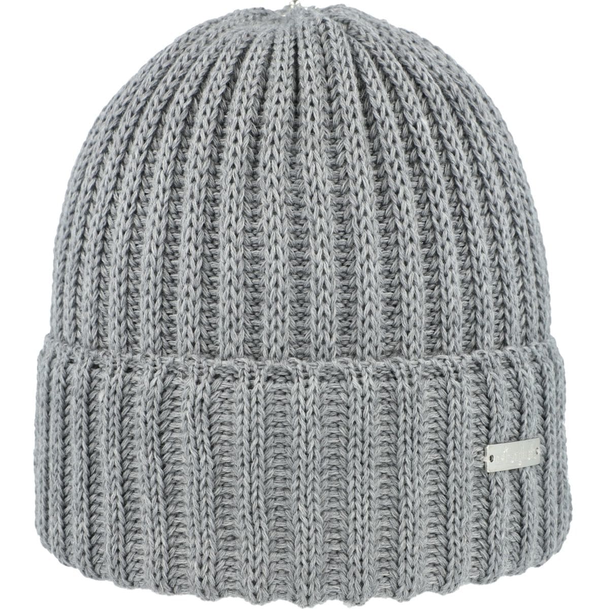 Eisglut Inal Merino Herren Mütze, silber