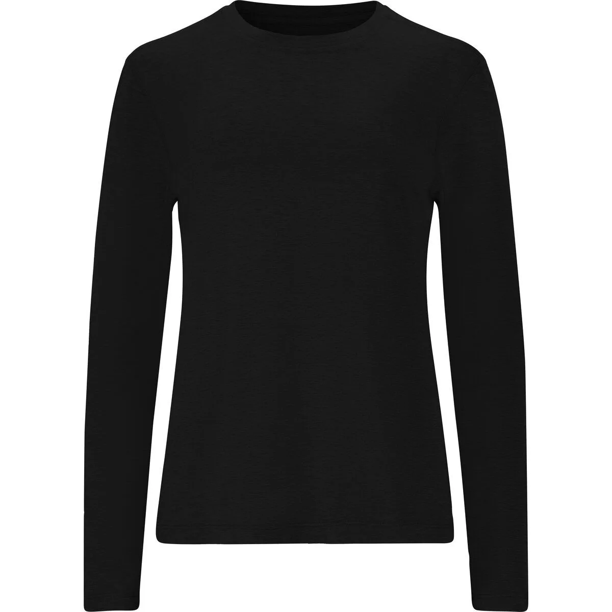 Alvaly Melange Damen Longsleeve, schwarz 40