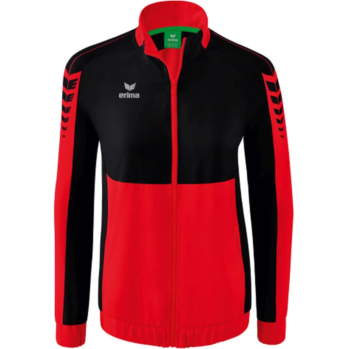 Six Wings Damen Fußballjacke, rot 44