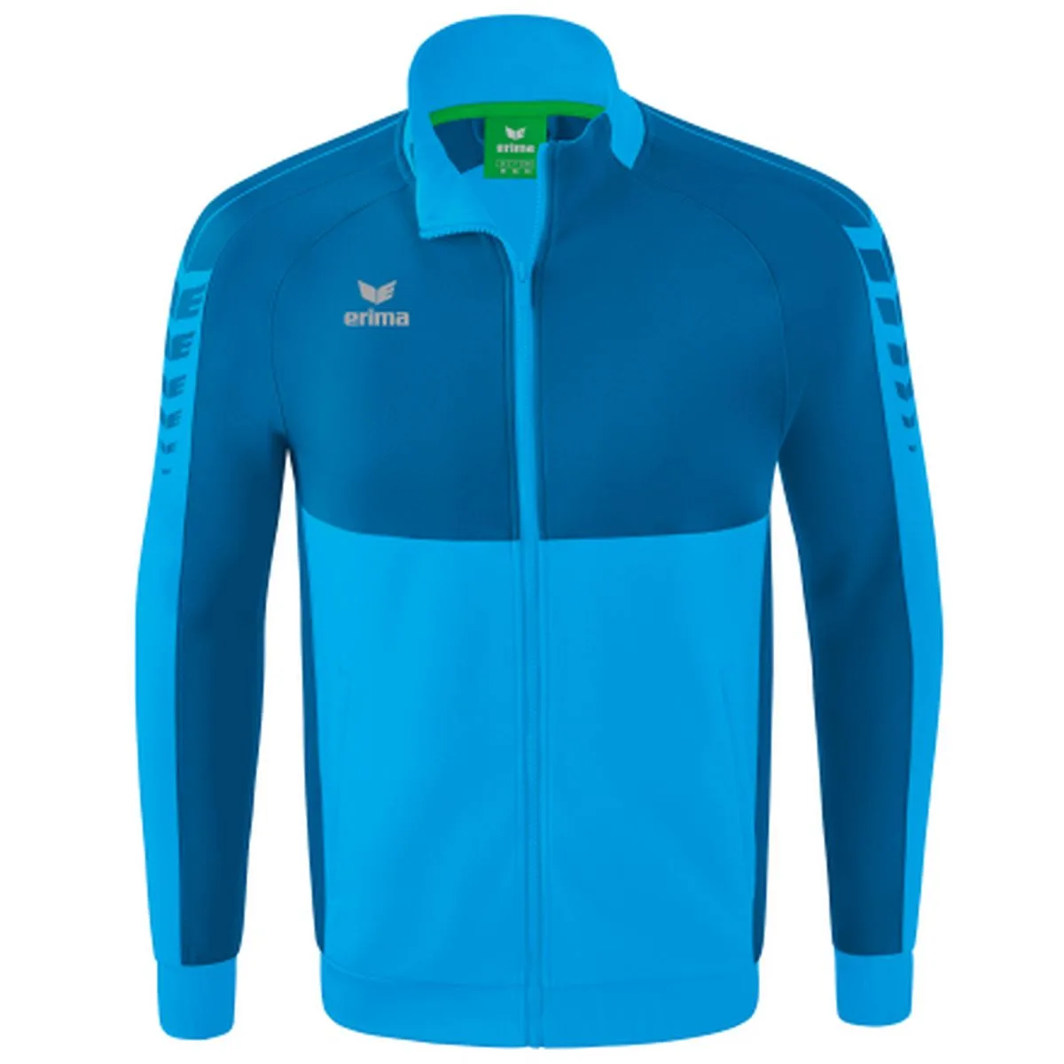 Six Wings Worker Kinder Fußballjacke, hellblau 140