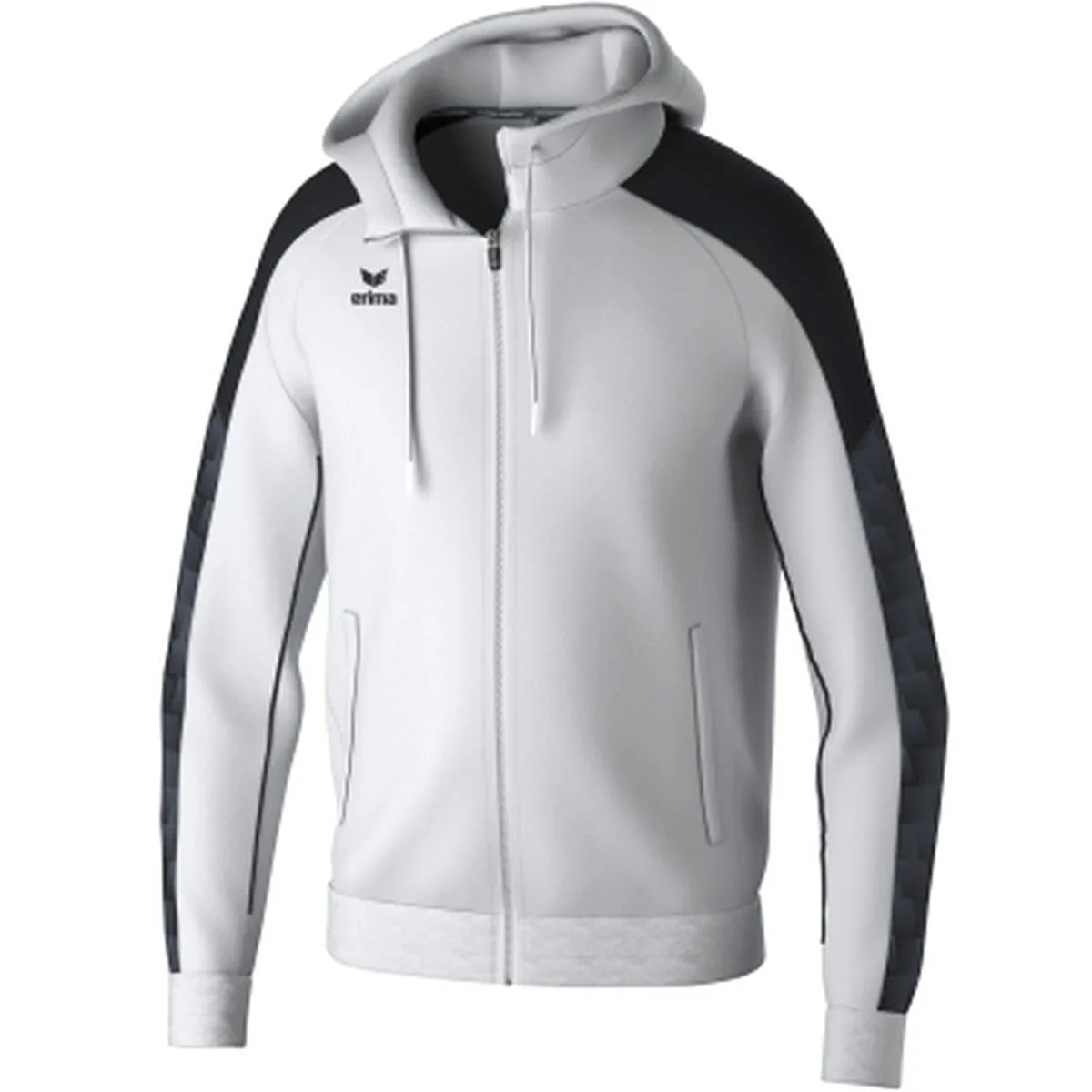Evo Star mit Kapuze Kapuzensweater, weiß XXL
