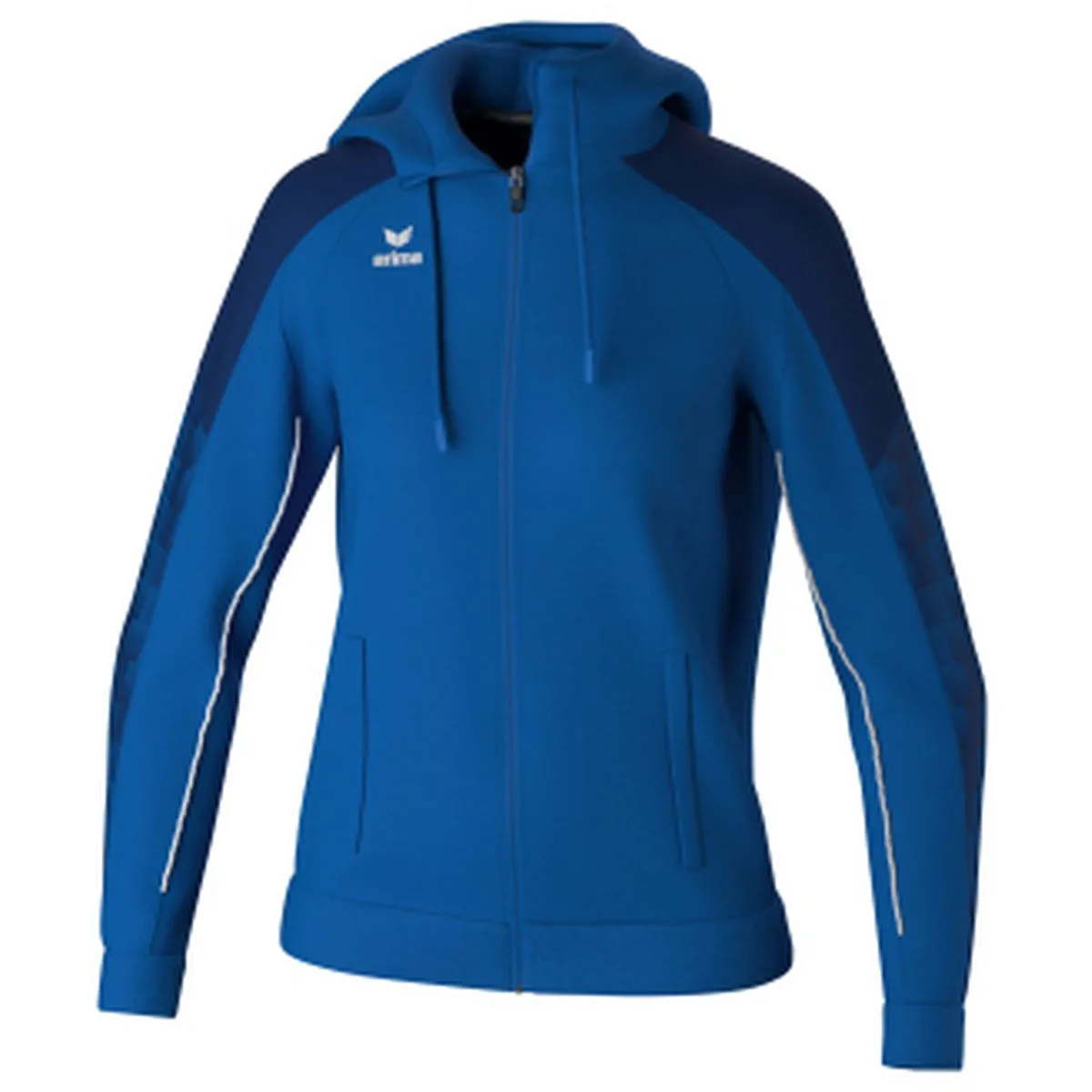 Evo Star mit Kapuze Damen Kapuzensweater, blau 42