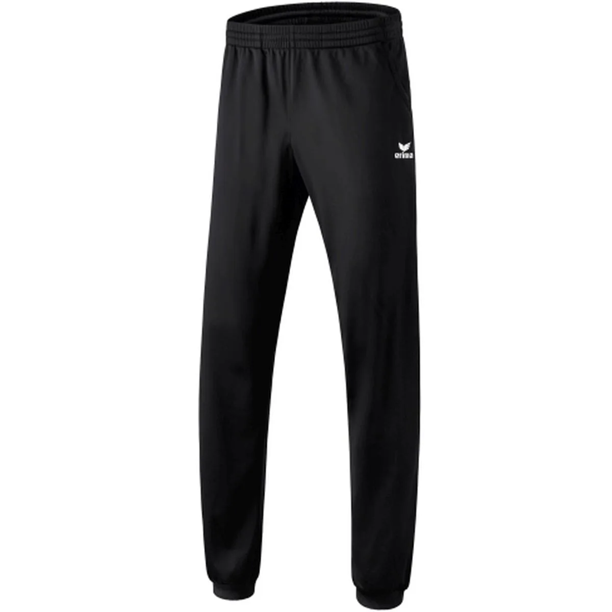 Polyester mit Bündchen Trainingshose, schwarz S