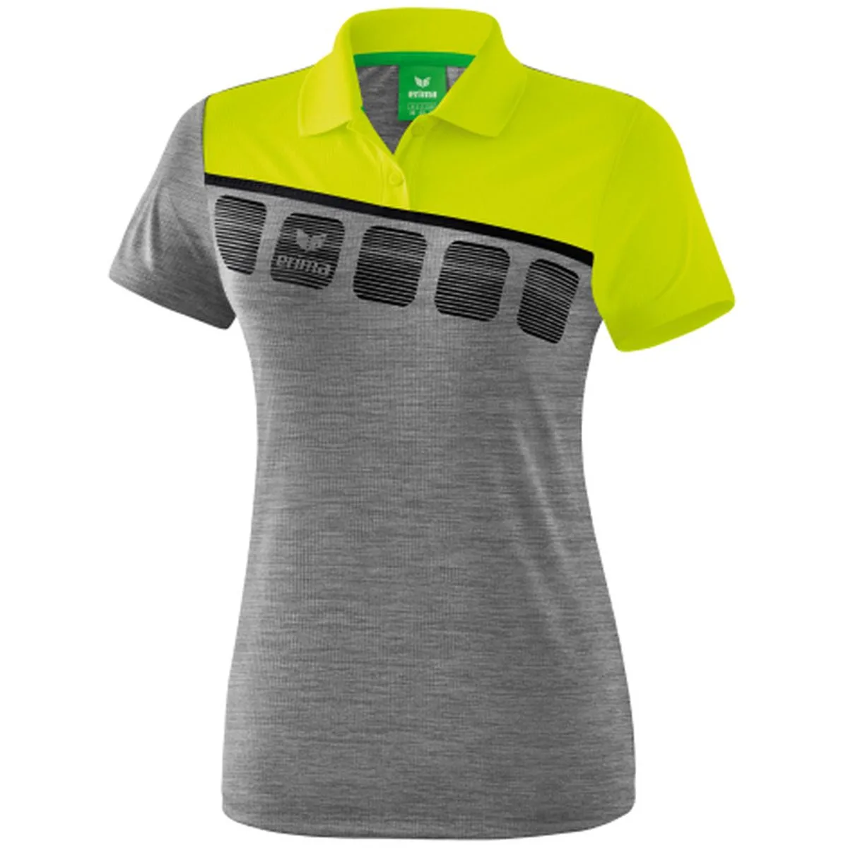 Erima 5-C Damen Poloshirt, grau 36