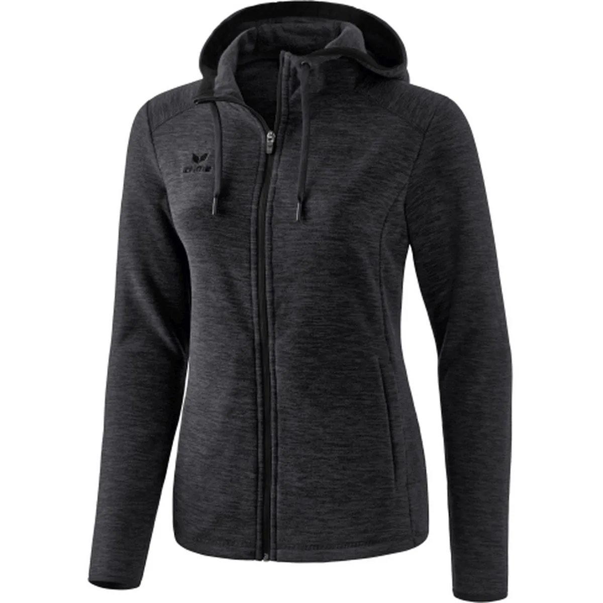 Fleecejacke Damen Jacke, schwarz 42