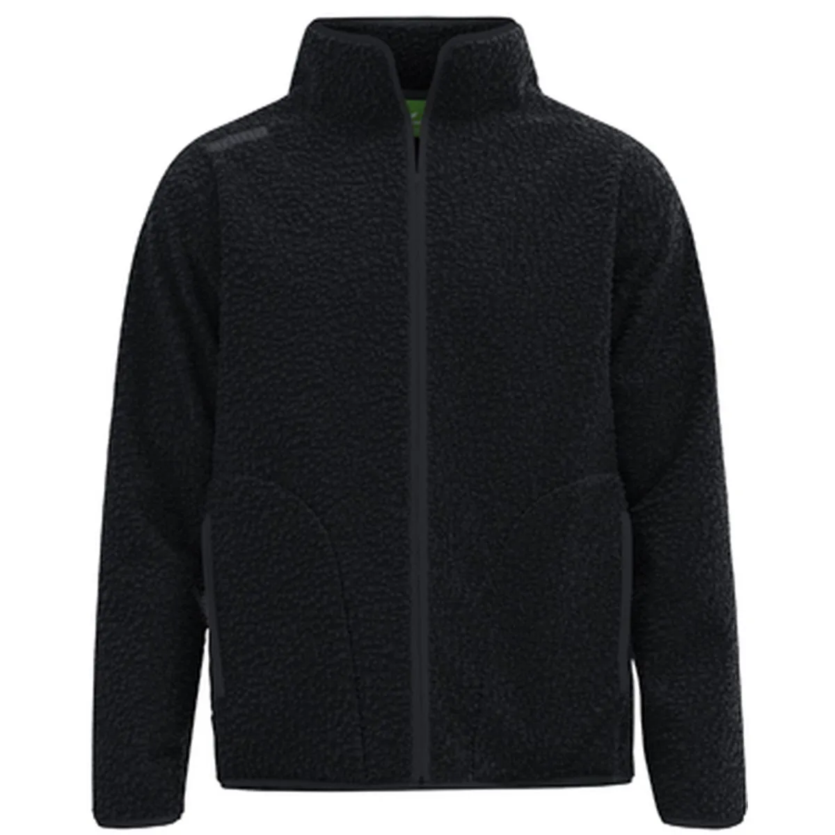 Erima TS Fleece Jacke, schwarz L