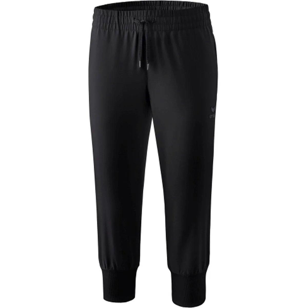 Erima 3/4 Damen Hose, schwarz 34