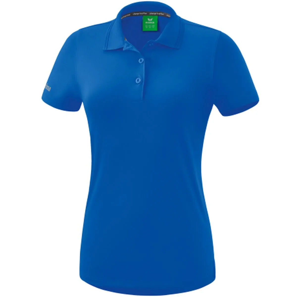 Funktionspolo Damen Poloshirt, blau 38