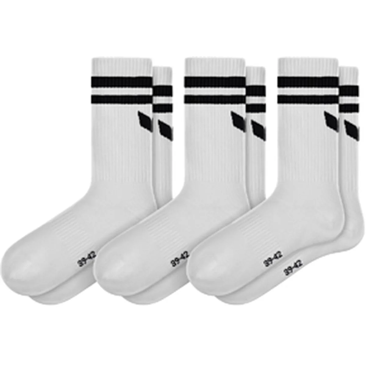 Wings 3er-Pack Socken, weiß 47-50