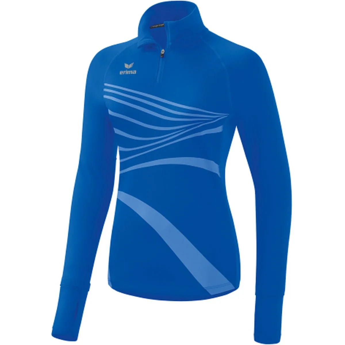 Racing Damen Rollkragenpullover, blau 44