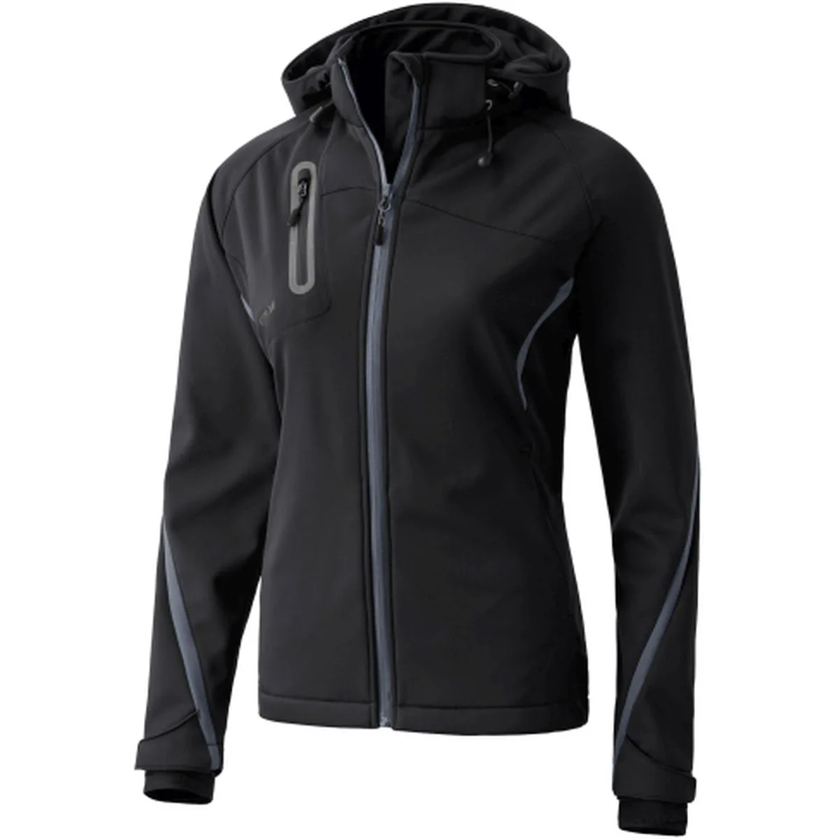 Softshelljacke Function Damen Funktionsjacke, schwarz 42