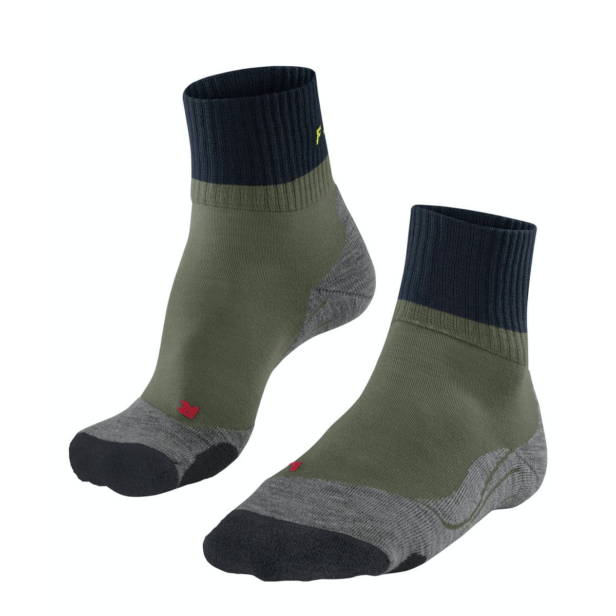 Trekking 2 Explore Herren Socken, grün 39-41