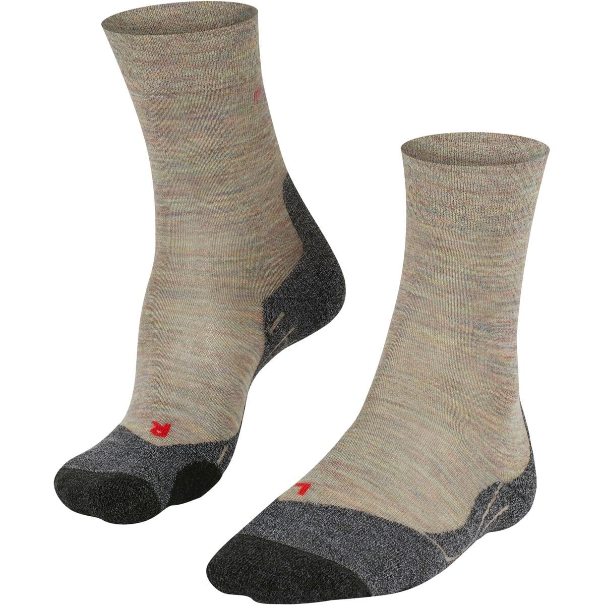 Trekking 2 Explore Melange Damen Socken, grün 37-38