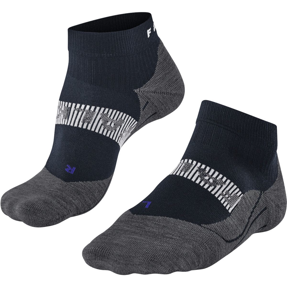 Running 4 Endurance Cool Herren Socken, blau 46-48