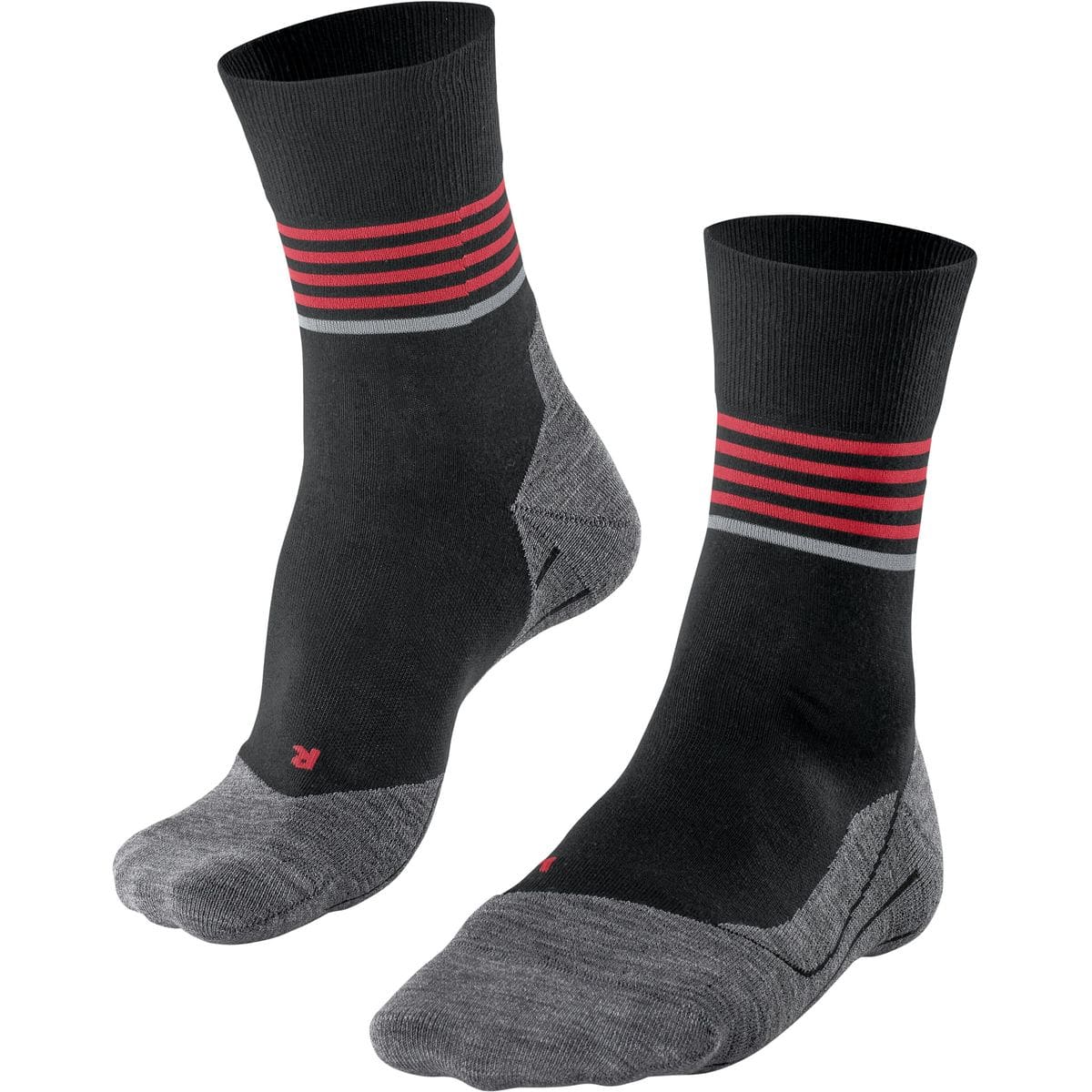 Running 4 Endurance Reflect Herren Socken, schwarz 39-41