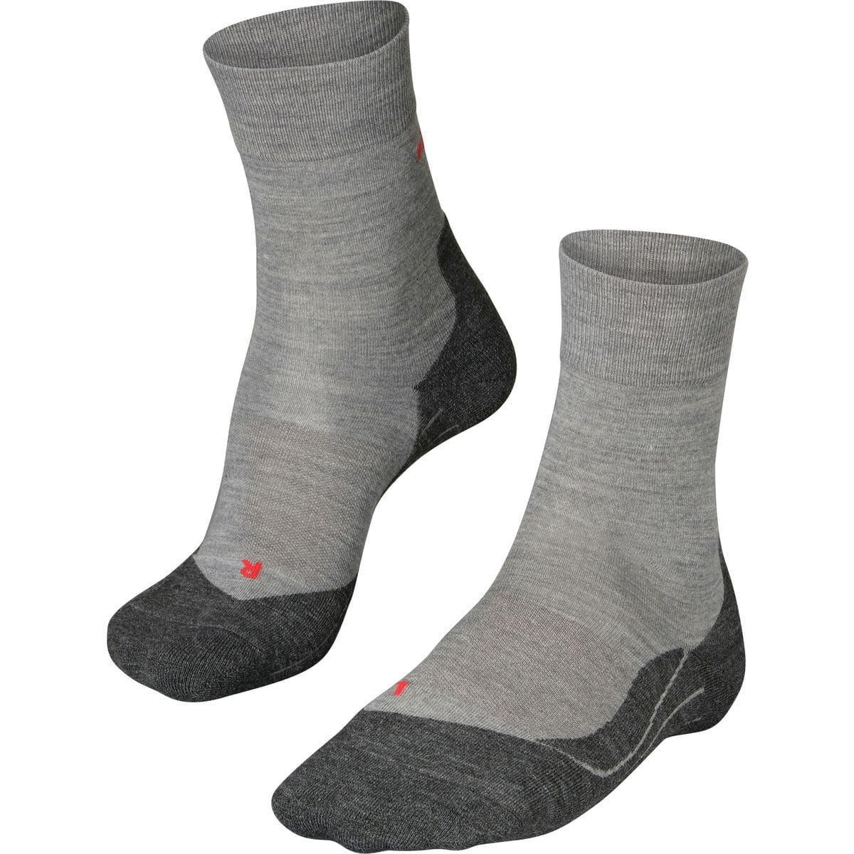 Running 4 Endurance Wool Herren Socken, grau 42-43