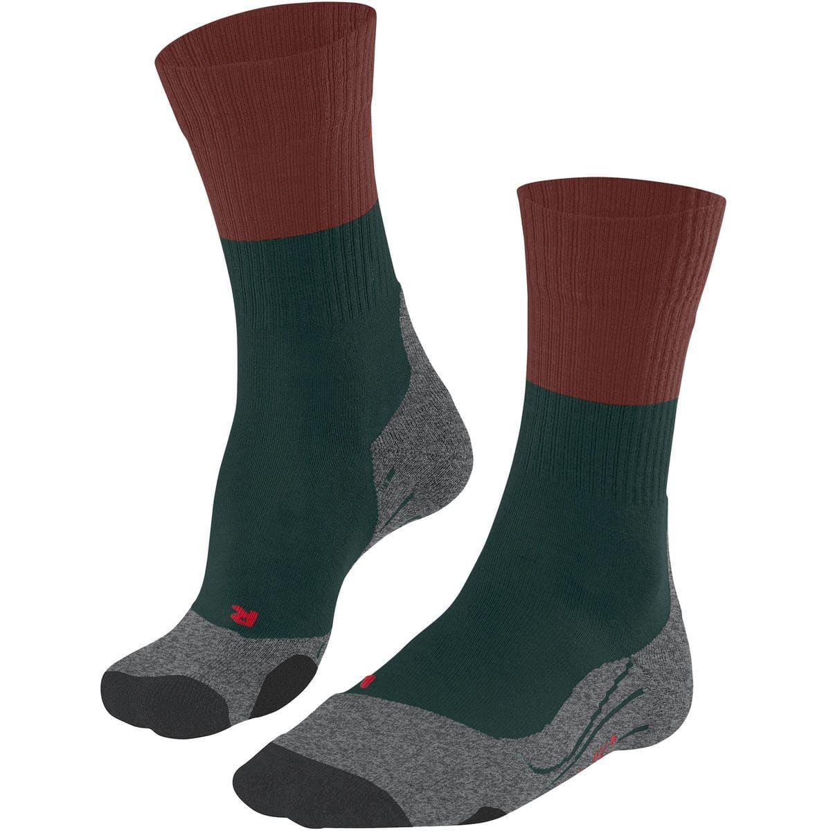 Trekking 2 Explore Herren Socken, grün 42-43