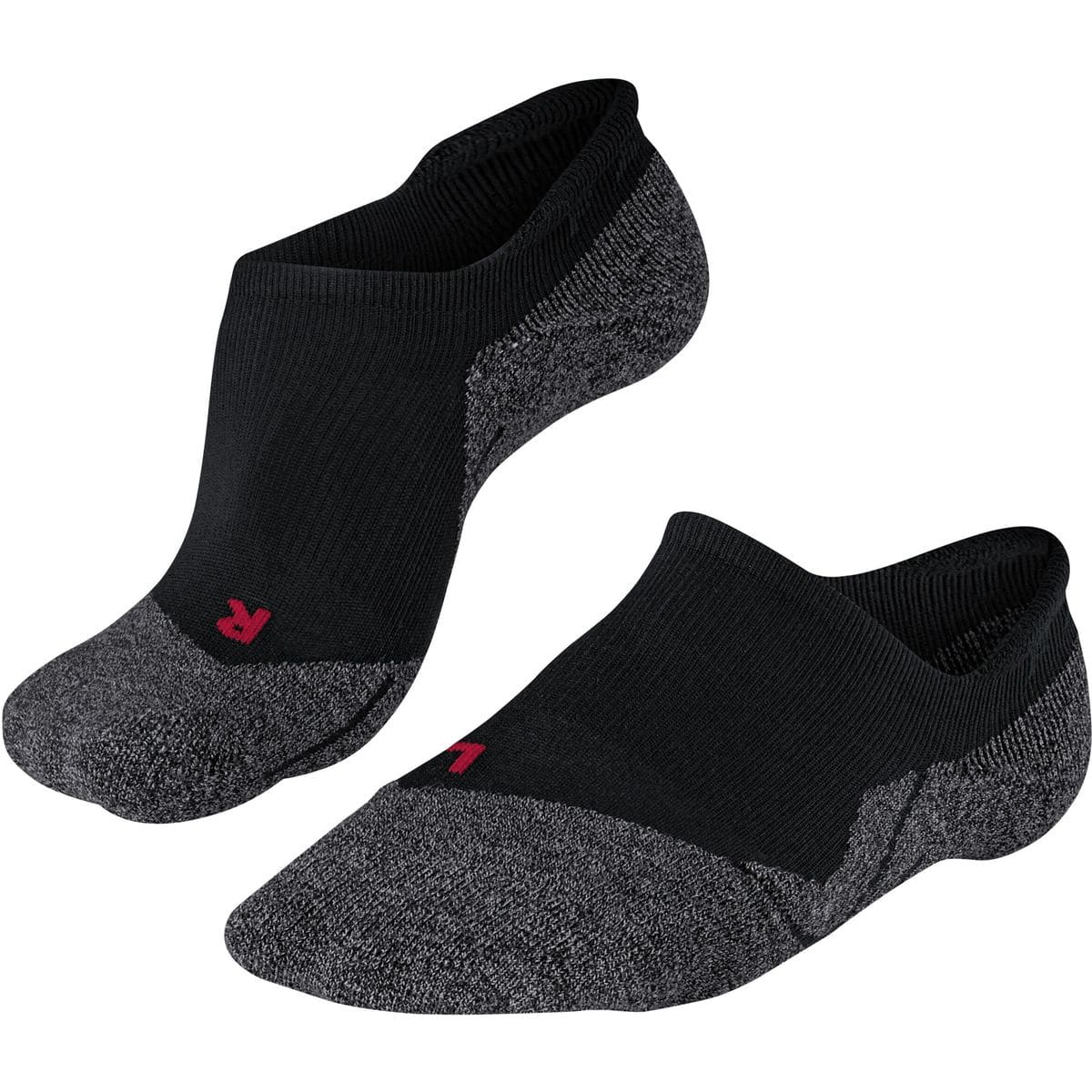 Running 3 Comfort Invisible Damen Socken, schwarz 39-40