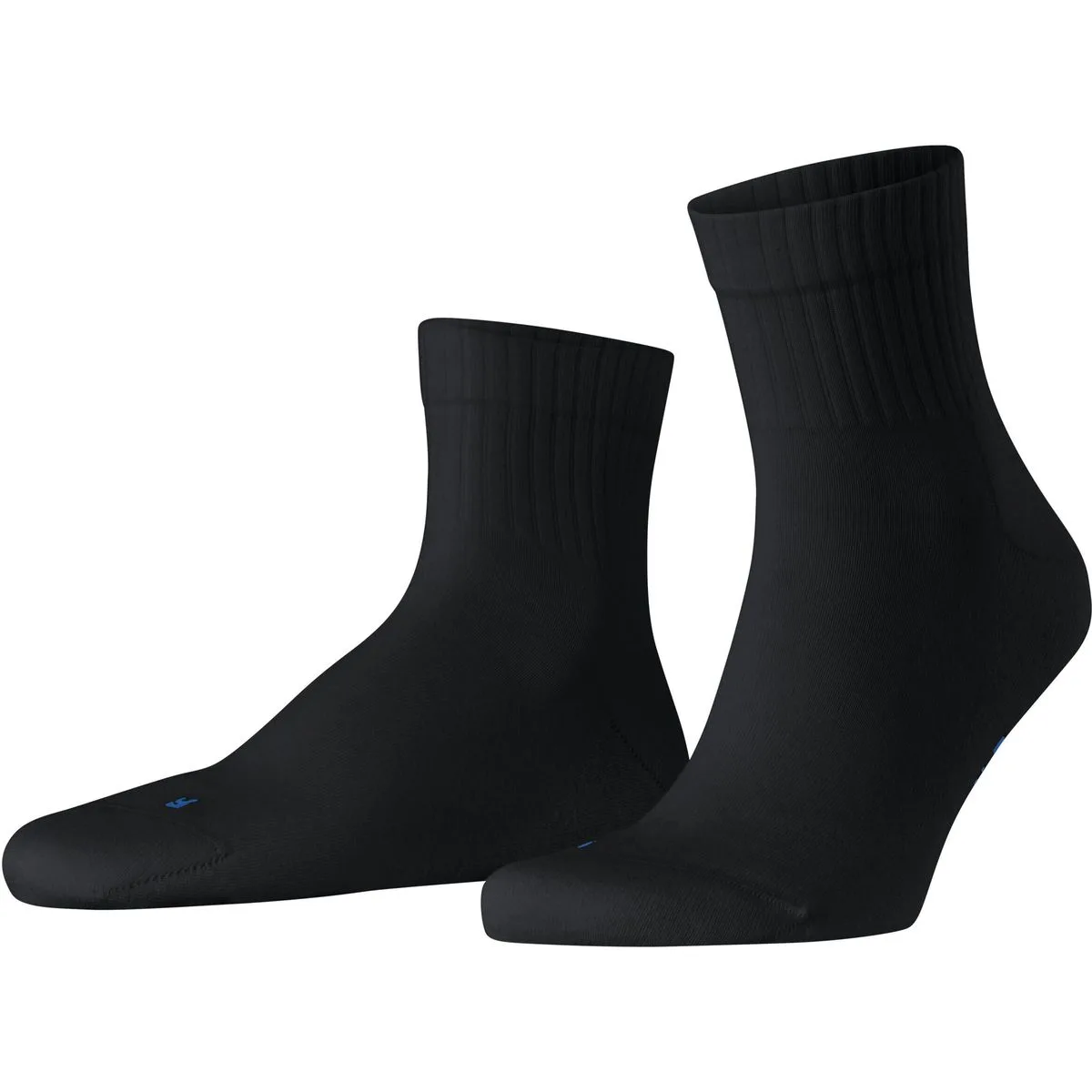 Falke Run Rib Socken, schwarz 42-43